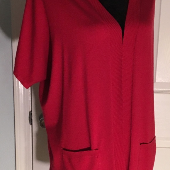 Red Chico’s open cardigan L - Picture 3 of 6